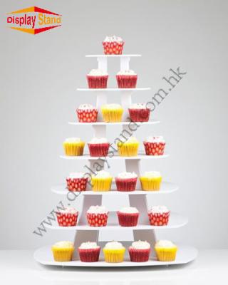 China Eco friendly POP Acrylic Display Unit with Cake Style for Advertising for sale