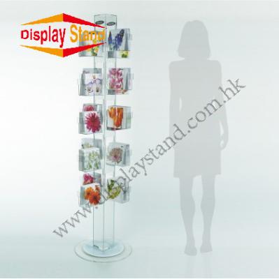 China Promotional POP Clear Acrylic Display Stand , Advertising Display Shelf for sale