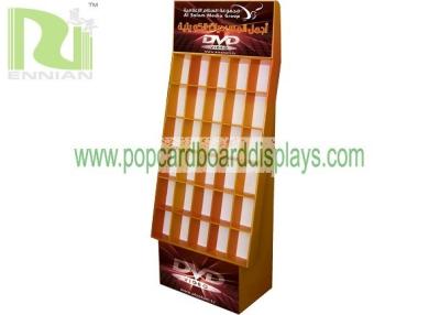 China Customized acrylic POP Cardboard Displays flooring for holding DVDs ENCB018 for sale