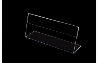 China Table Top Acrylic Sign Holder for sale