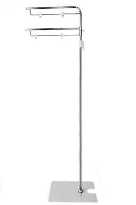 China Metal Base Retail Floor Standing Sign Holders for Poster , 380mm Pole for sale