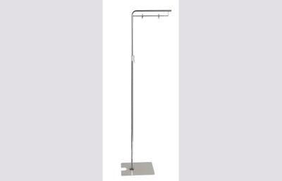 China Stainless Steel Floor Standing Sign Holders for sale