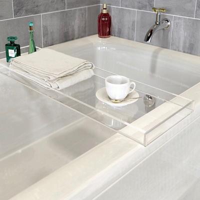 China Durable Tub Relax Bath Couples Enjoy Life Drinks Serving Tray for sale