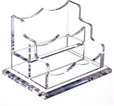 China Stylish Acrylic Clear Office High End Business Card Holder for sale