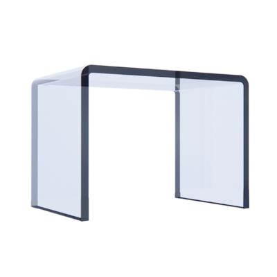 China Modern Living Room Silent Acrylic Made Clear Stool for sale