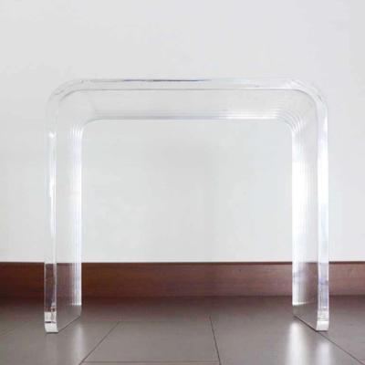 China Convertible Simple Design Keep Silence Acrylic Bookcase Stool for sale