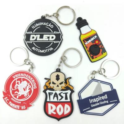 China Rubber Customize Key Chain OEM/ODM 2D PVC Soft Key Chain Professional Manufacturers Customized Soft Key Chain Wholesale Customized for sale