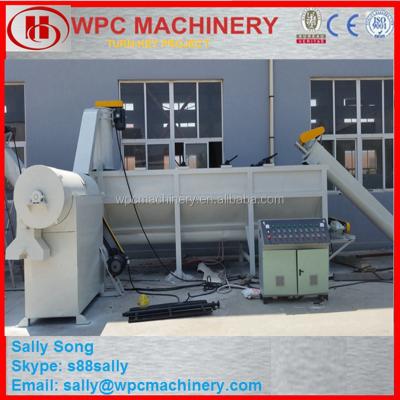 China Waste PP PE PLASTIC REUSING WASTE PVC PET Plastic Cleaning And Washing Machine Line for sale