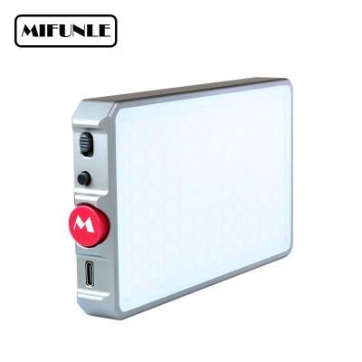 China Professional Mini Mifunle Video Led Portable RGB Handheld Light Photography Mobile Phone APP Control Fill Visual Light Light for sale