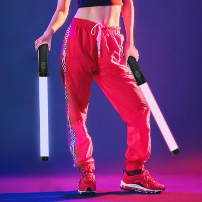 China PORTABLE Refilling A Plug Stick Usb Charger Handheld Visual Light Magic Wand RGB Led Light Stick Tube Photography Lighting for sale