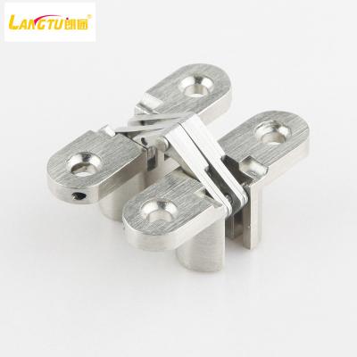 China Modern 3d Adjustable Zinc Alloy 180 Degree Door Hinge Concealed Hinge Wooden Door Invisible Hinge for sale