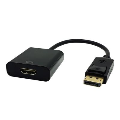 China Multimedia show port to hdmi male to female DP to hdmi adapter for sale