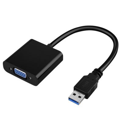 China DVD player usb to vga converter male to female usb 3.0 to vga adapter for pc for sale