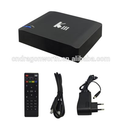 中国 RK3368 XBMC KODI TV 箱のクォードの中心のアンドロイド 5.1 TV 箱 2G 8G Kii スマートな Kiii 販売のため