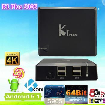 Chine Boîte androïde plein Hd 1080p du noyau OTT TV de quadruple de boîte du PC TV de lucette de K1 Kodi15.2 mini à vendre