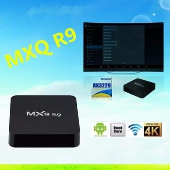 China A CAIXA HD da tevê da caixa MXQ R9 4K da tevê de RK3229 Amlogic Output a CAIXA esperta da tevê de MXQ R9 4K à venda