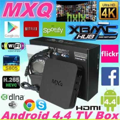 中国 完全なHD媒体のAmlogic S805 MXQ TV箱完全なHD媒体のAmlogic S805 MXQ TV箱 販売のため