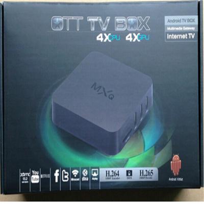 China la caja elegante androide MXQ S805 de la TV cargó completamente la caja quad-core completamente cargada quad-core del ott TV del kodi de la caja MXQ S805 del ott TV del kodi en venta