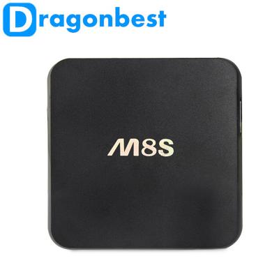 China Schwarzes Amlogic S812 Fernseh-Kasten m8s intelligentes Android-Fernsehen-2G RAM 8G ROM zu verkaufen