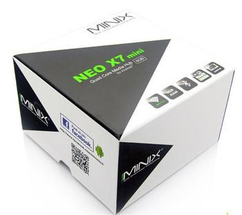 Chine La TV enferment dans une boîte le noyau RK3188, boîte Minix NÉO- androïde 4,2 WiFi RJ45 XBMC de X7 2Gb de quadruple de TV/8Gb 1.6GHz à vendre