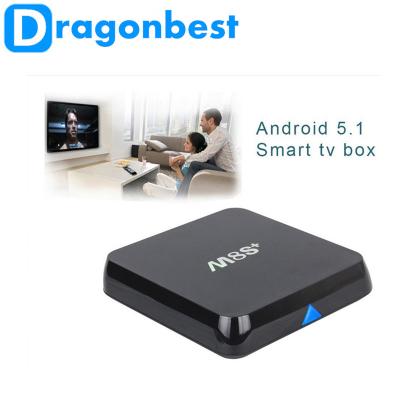 China M8S Plus S812 Android Tv Box  , Amlogic 4k Smart Tv Box Xbmc Quad Core Android 5.1 2G / 8G for sale