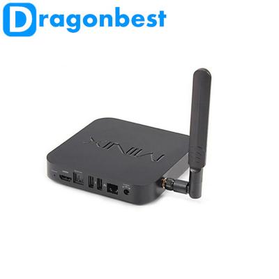 China Fernsehen des Internet-1080P packt volles kern 1G RAM 8G HD Minix Neo-X5 Minidoppeldoppelkern-RK3066 ROM ein zu verkaufen