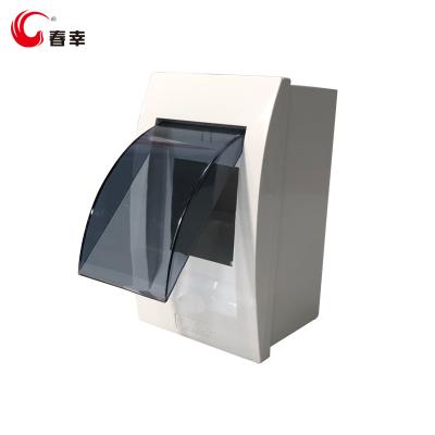 China 2Ways Distribution Mount Outdoor ABS Power Circuit Breaker Box /concealed Electrical Plastic Power Distribution Box for sale