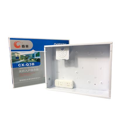 China Home Indoor Indoor Wall Mounted Fiber Optic Fiber Optic Box Fiber Optic Terminal Box ABS Power Distribution Box for sale