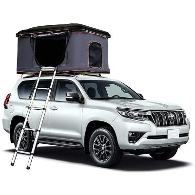 China Camouflage/Field Play Hard Shell Car Roof Top Tent Auto Rig Truck Roof Top Camping Tent For SUV for sale