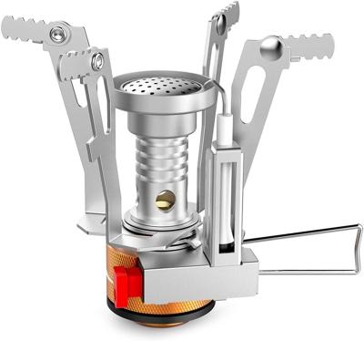 China Outdoor Gas Folding Mini Stove Portable Hiker Cook Stove With Adjustable Fire Design for sale