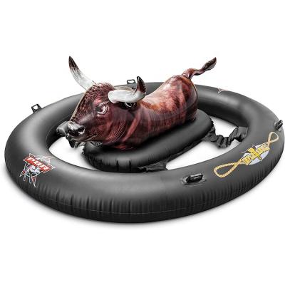 China Pool Enjoy A Fun Bull-riding Experience On The Water Tauren Inflatable Pool Toy for sale