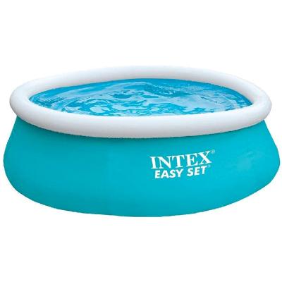 China Intex 28101 Floating Inflatable Water Entertainment Easy Installation Above Ground Outdoor Pool for sale