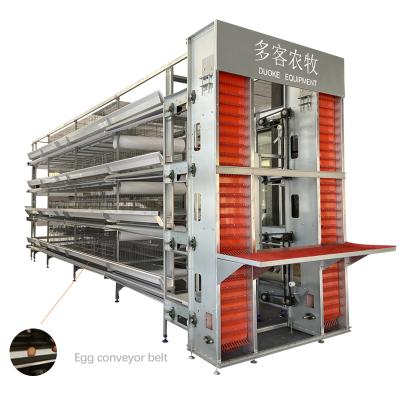 China Poultry Field Price H Type Best Battery Cage Layer 5 Tiers Egg Battery Chicken Cage For Laying Feeding Hens Poultry Farm Equipment for sale