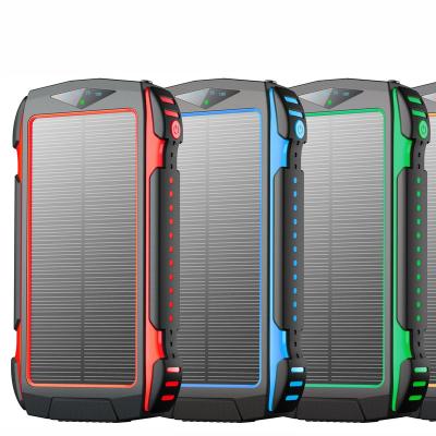 China Solar Charging Bank Trending 2022 New Products New Arrivals Powerbank Superably Portable Solar Charger Palladium Fast Charging Power Bank 30000mah for sale