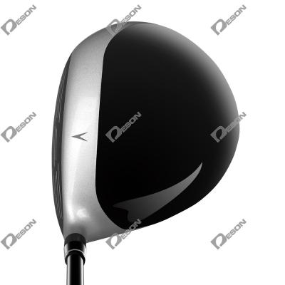 China Factory direct sale OEM titanium aluminum alloy golf head driver golf club with rubber grip for sale