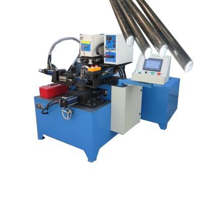 China Efficient Fully Automatic High Speed ​​Copper Aluminum Metal Tube Pipe End Hot Heat Rotating Forming Machine for sale