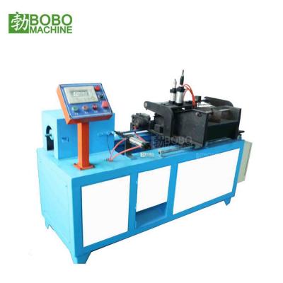 China Factory condenser full automatic copper steel pipe aluminum stainless pipe end shrink machine price for sale for sale