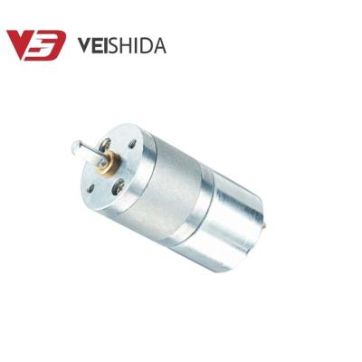 China Factory Customization Low Torque 6000rpm 6V 12V DC Brush Waterproof Gear Motor Electric Motor For Robot for sale