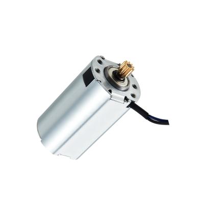 China drip-proof high quality high speed low noise high torque 12v 24v 130 micro carbon brush for dc motor for sale