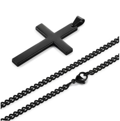 China CLASSIC personality cross, creative designer, fashionable street hip-hop men's cross pendant necklace for sale