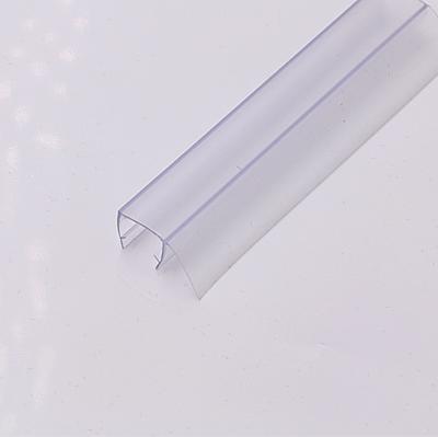 China Modern Glass Seal Strip Bathroom Shower Door Seal Strip PVC Black White Color for sale