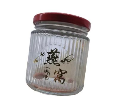 China Healthy Various Size Kitchen Style Food Storage Container Clear Glass Jar With Lid Glass Storage Bottle for sale