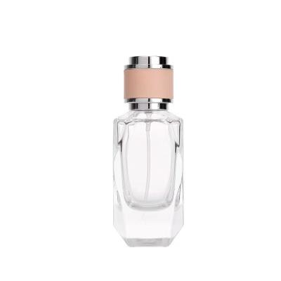 China Best Selling Cosmetic Glass Spray Bottles Perfume Cosmetic Glass Container With Lid for sale