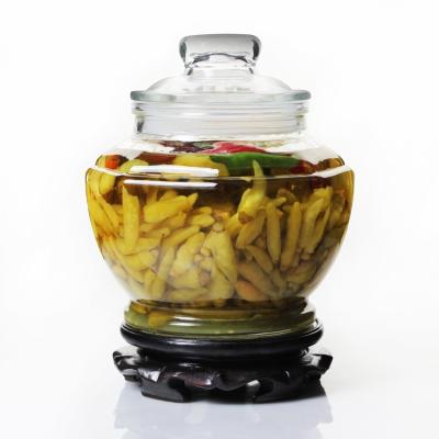 China Wholesale Daily Life Storage Jar Octagonal Sealed Glass Bottles Suitable For Kitchens for sale