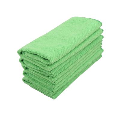 China Viable Chinese Manufacturer Wholesale Durable Reusable Custom Microfiber Cloth Wiping Cleaning Cloths for sale