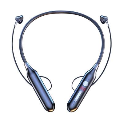 China Sports Headset Neckband Band TWS Earphone Support TF Card Comfortable Wearing Earphone for sale