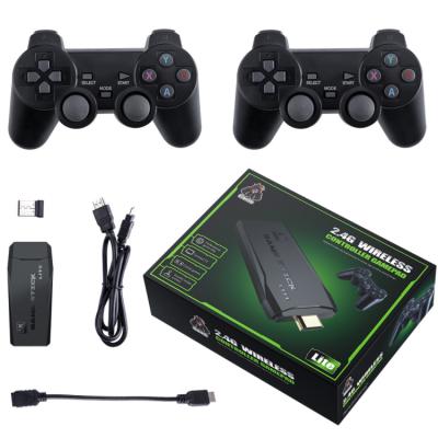 China With 10000+ Games TV Stick 64G 4K HD MI 2 Radio Game Console Video Game Wireless Controller Retro Game Consoles for sale