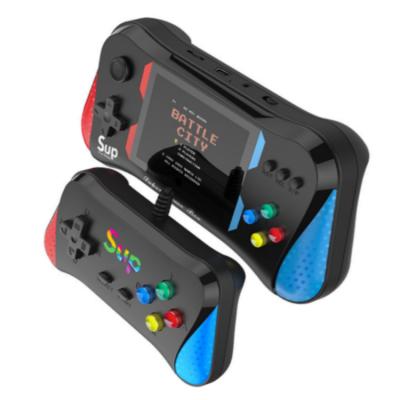 China Game Handheld Game Console 3.5 Inch Built 500 X7 Retro Games Red Black Handheld Game Players for sale