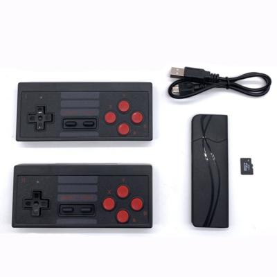 China With Wireless Controller Video Game Controller Mini Game Box 8bit 628 Classic Games HD TV Console 2 Radio Consoles for sale