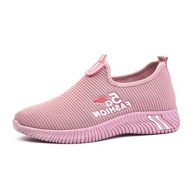 China Comfortable lightweight fashionable women's casual shoes and breathable upper non-slip wear-resistant sole sports shoes for sale